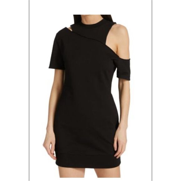 n:PHILANTHROPY Dresses & Skirts - N:PHILANTHROPY
Brea Asymmetric Cotton Terry Mini Dress